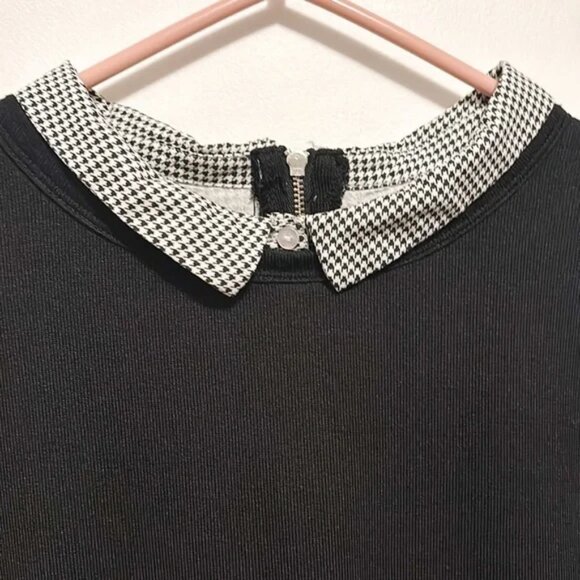 Twik Chic Black and White Collared Blouse Top - Picture 7 of 7